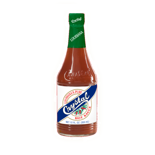 CRYSTAL Hot Sauce, 12 oz