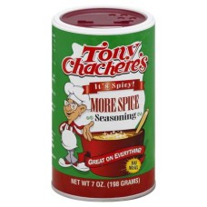TONY CHACHERES: Seasoning More Spice, 7 oz