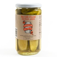 BROOKLYN BRINE: Pickle Barrel Cured Garlic Dill, 24 oz