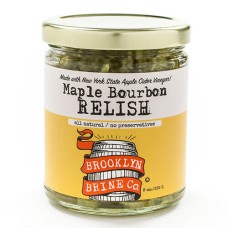 BROOKLYN BRINE: Relish Maple Bourbon, 9 oz