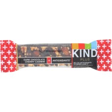 KIND: Plus Dark Chocolate Cherry Cashew + Antioxidants Bar, 1.4 oz