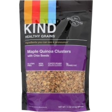 KIND: Healthy Grains Clusters Maple Quinoa with Chia Seeds, 11 oz