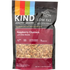 KIND: Healthy Grains Raspberry Clusters with Chia Seeds, 11 oz