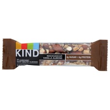KIND: Nuts and Spices Bar Madagascar Vanilla and Almond, 1.4 oz
