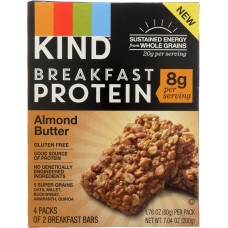 KIND: Almond Protein Bar 4-1.76oz, 7.04 oz