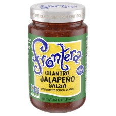 FRONTERA MEXICAN SALSA: Medium Jalapeno Cilantro, 16 oz