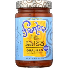 FRONTERA: Guajillo Mexican Salsa Medium, 16 oz