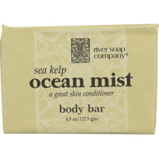 RIVER SOAP COMPANY: Sea Kelp Ocean Mist Body Bar, 4.5 oz