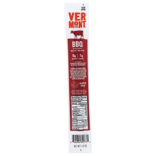 VERMONT SMOKE: Barbecue Beef Sticks, 1 oz