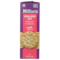 MILTONS: Organic Himalayan Salt Crackers, 6 oz