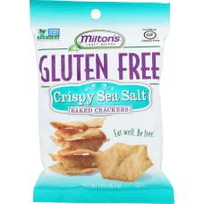 MILTONS: Gluten Free Sea Salt Baked Cracker, 1 oz