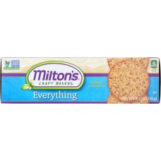 MILTON'S: Multi-Grain Gourmet Crackers Everything, 8.3 oz