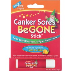 BEGONE: Canker Sores Begone Stick, 0.15 oz