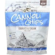 GOLDEN CANNOLI: Cookies and Cream Cannoli Chips, 5.1 oz