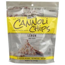 GOLDEN CANNOLI: Lemon Original Cannoli Chips, 5.1 oz