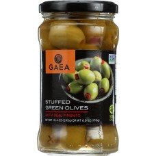 GAEA NORTH AMERICA: Stuffed Olives Pimento, 6 oz