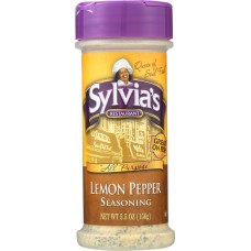 SYLVIAS: Ssnng Lemon Pepper, 5.5 oz