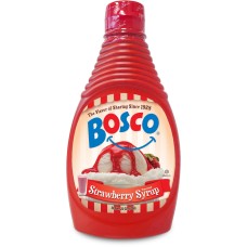 BOSCO: Syrup Strawberry, 22 oz
