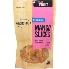 WOODSTOCK: Mango Slices Low Sugar, 7.5 oz