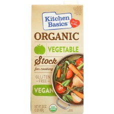 KITCHEN BASICS: Stock Vegetable Organic, 8.25 oz