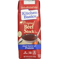 KITCHEN BASICS: Stock Beef Gluten Free, 8.25 oz