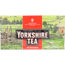 TAYLORS OF HARROGATE: Yorkshire 40 Tea Bags, 4.41 oz