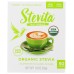 STEVITA: Stevia Pkts 50Ct Org, 1.8 oz