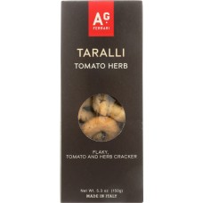 AG FERRARI: Taralli Tomato Herb, 5.3 oz