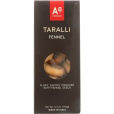 AG FERRARI: Taralli Fennel, 5.3 oz