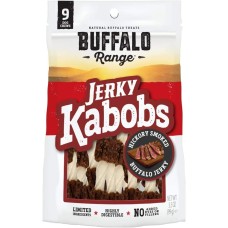 BUFFALO RANGE: Jerky Kabob Smoked 9Pc, 3.5 oz