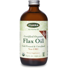 FLORA HEALTH: Organic Flax Oil, 8.5 oz FLORA HEALTH: Organic Flax Oil, 8.5 oz