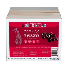 PASCHA: Chocolate Baking Chip Dark Bulk, 10 lb