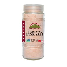 HIMALAYAN CHEF: Salt Glass Jar Fine, 17.5 oz