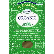 ST DALFOUR: Peppermint Tea, 25 bg