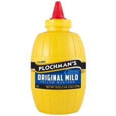 PLOCHMANS: Mustard Yellow Mild, 19 oz
