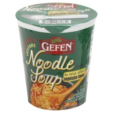GEFEN: No MSG Vegetable Noodle Soup Cup, 2.3 oz