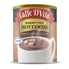 CAFFE D VITA: Cocoa Hot Premium Sf, 10 oz