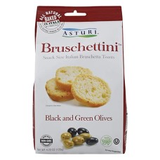 ASTURI: Bruschettini Blck&Grn Olv, 4.23 oz