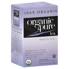 ORGANIC & PURE: Tea White Org, 18 bg