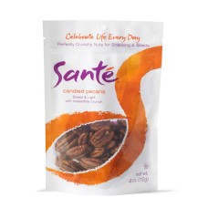 SANTE: Nuts Pcans Cndied, 4 oz