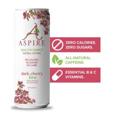 ASPIRE: Drink Dark Cherry Lime, 12 fo