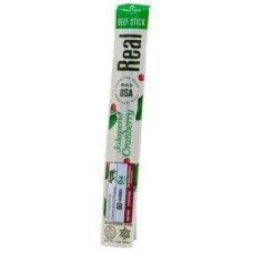 REAL SNACKS: Jalapeno Cranberry Beef Stick, 1 oz