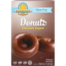 KINNIKINNICK: Chocolate Dipped Donut, 11.3 oz