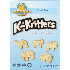 KINNIKINNICK: Gluten Free KinniKritters Animal Cookies, 8 oz