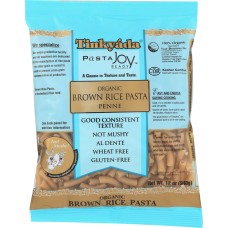 TINKYADA: Organic Brown Rice Penne Pasta, 12 oz