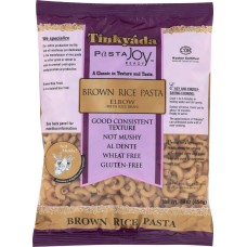 TINKYADA: Brown Rice Pasta Elbow With Rice Bran, 16 oz