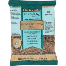 TINKYADA: Brown Rice Pasta Fusilli With Rice Bran, 16 oz