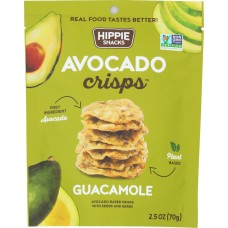 HIPPIE SNACKS: Crisp Avocado Guacamole, 2.5 oz