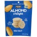 HIPPIE SNACKS: Almond Crisps Sea Salt, 2.5 oz