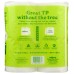 CABOO: 2-Ply Bathroom Tissue 300 Sheets, 4 Rolls